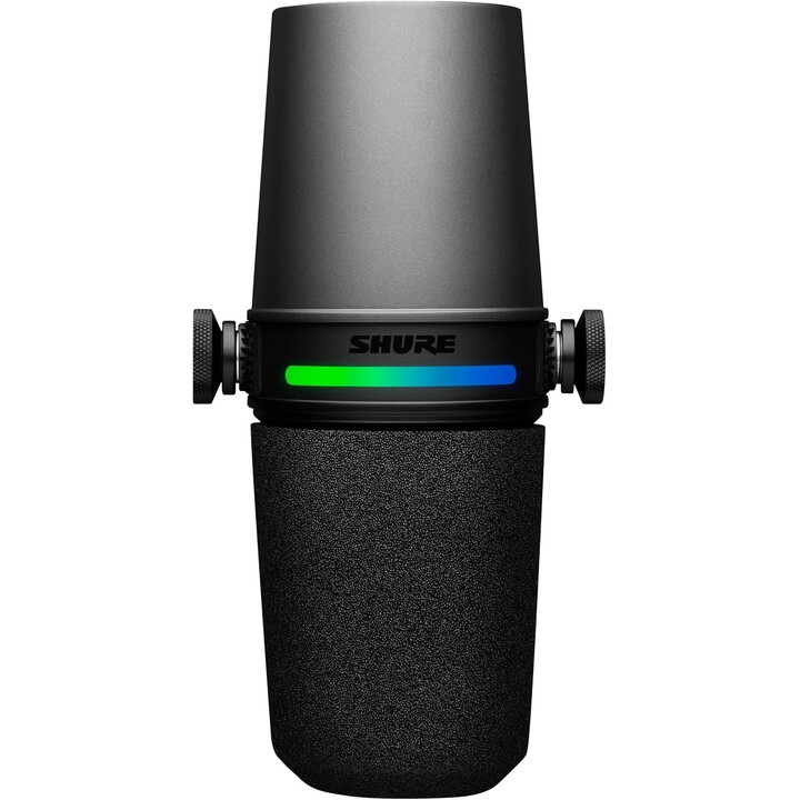 Shure MV7I – microfone e interface inteligentes