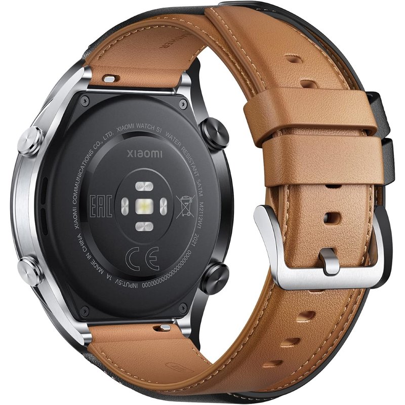 Xiaomi Watch S1 Cinturino in pelle originale marrone
