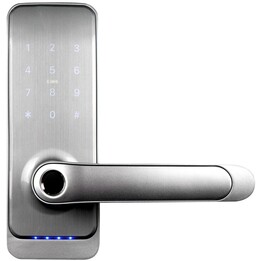 Manilla con controlador de acceso EURA ELH-01H4 silver