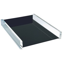 WEDO Briefablage Acryl Exklusiv DIN A4 glasklar