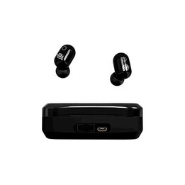 Talius EA-5010 TWS Cuffie / BT 5.0 / Base di ricarica 2000Mah / Indicatore di carica LED / Nero