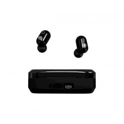 Casque TWS Talius EA-5010 / BT 5.0 / Base de chargement 2000 mAh / Indicateur de charge LED / Noir