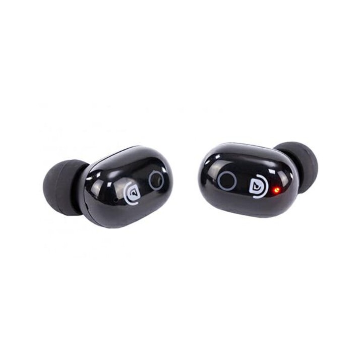Talius EA-5010 TWS Cuffie / BT 5.0 / Base di ricarica 2000Mah / Indicatore di carica LED / Nero