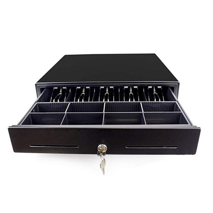 EIGHTT ECJM-58 cassetto portadenaro automatico e manuale nero