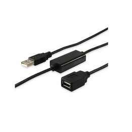 Cable USB amplificador activo USB 2.0 a/m 10 metros / Equip 133310