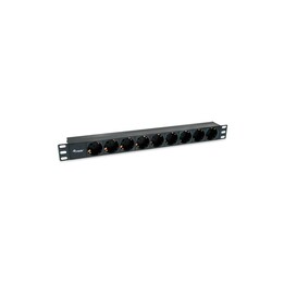 Multiprise 9 prises Equip / Pour rack / 1,8 m / Noir / 333282