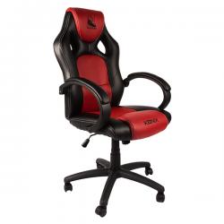 ÷ Cadeira gamer Konix Drakkar Jotun, ótimo conforto e ergonomia? cor preta e vermelha com cadeira dk jotun