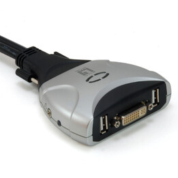 Conmutador automatico level one v/t/m 1a2 cpus dvii usb con audio cables incluidos kvm-0260