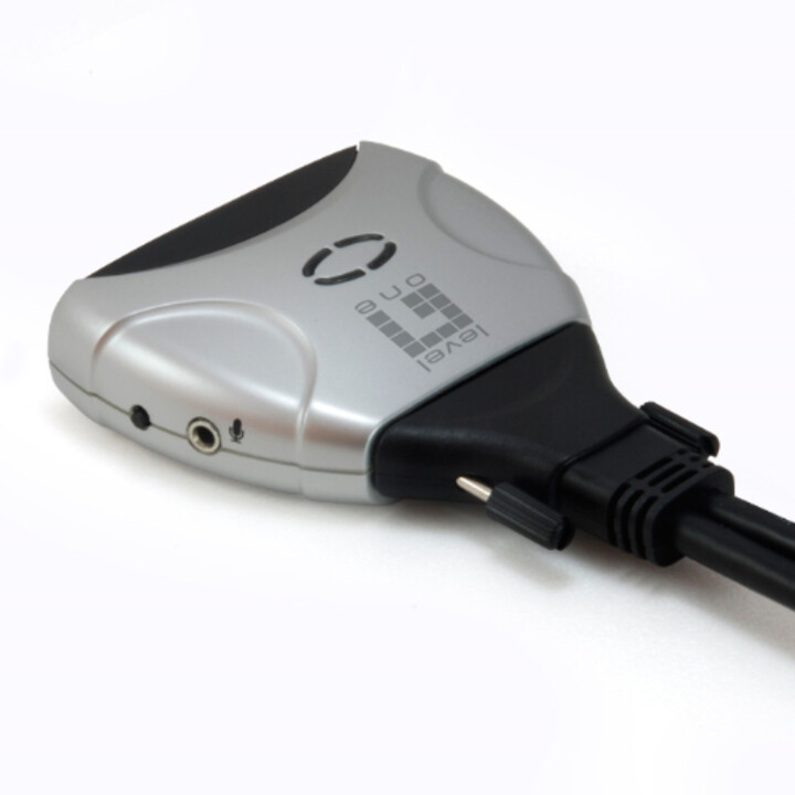 Automatischer Switch Level One V/T/M 1A2 CPUs DVII USB mit Audiokabeln im Lieferumfang enthalten KVM-0260