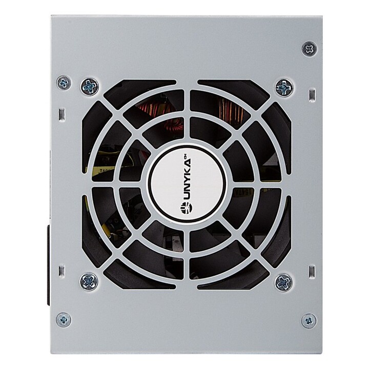 Unykach sfx alimentatore 300w 52002 85% efficienza energetica apfc attivo silenzioso ventola 80mm