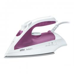 Plancha de vapor braun ts320c suela de ceramica 100gr/min 1700w antical 225ml deposito