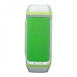 ÷ Talius 28bt 10w enceinte portable bluetooth, radio fm, avec powerbank 4000 mah vert