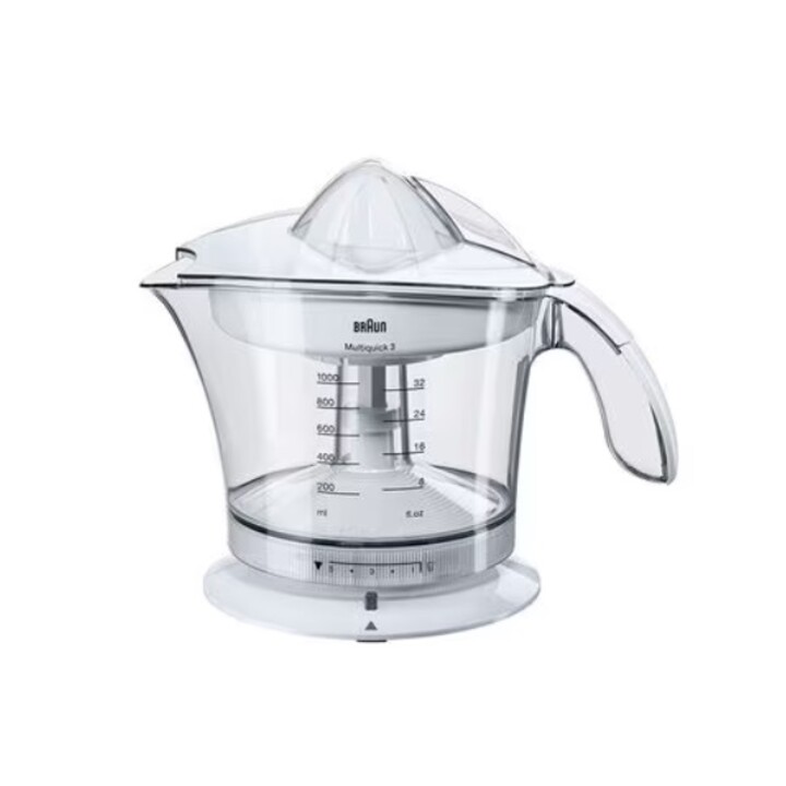 Estrattore di succo Braun MPZ9, bianco, 20W, 1L in vetro, lavabile in lavastoviglie