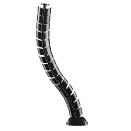 Organizador de cabos de canal duplo Equip 650861, preto