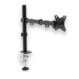 Unyka UK710101 supporto da tavolo per 1 schermo 10-32 1 testa regolabile e girevole max. Portata massima vesa 10kg. 100x100mm&