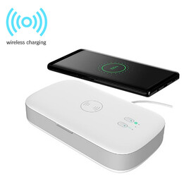 UV sterilizing box wireless charger 10w conceptronic ciro