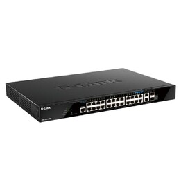 Managed switch d-link l3 stakable dgs-1520-28 24p giga + 2p 10g + 2p sfp