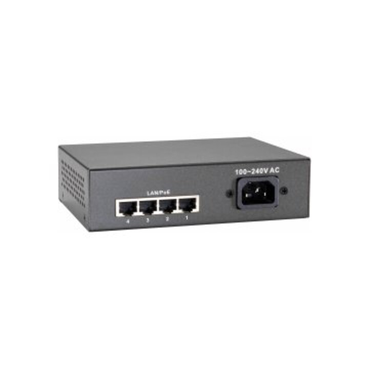 Switch livello uno gep-0522 no management 5p 10/100/1000 4p poe plus 65w