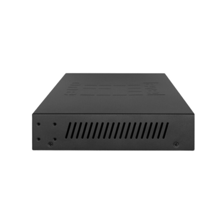 Level One Hilbert 8p PoE 10/100/1000 130 W +2p SFP 10/100/1000 halbverwalteter Switch mit Metallgehäuse