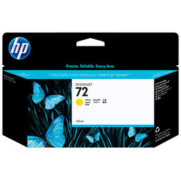 Tinta original hp n72 amarela c9373a 130ml