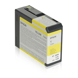 Original Epson T580400 Yellow Ink C13T580400 80ml