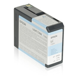 Original Epson T580500 Hellcyan-Tinte C13T580500 80ml