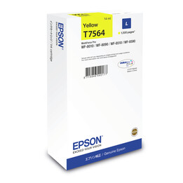 Original Epson T7564 Gelbe Tinte L C13T756440 14ml