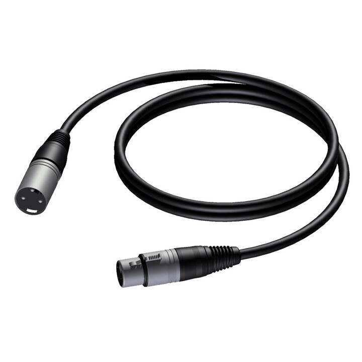 CABLE PROCAB XLR MACHO - XLR HEMBRA, 10M