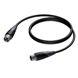 PROCAB CABLE XLR MACHO CONECTOR - XLR FÊMEA CONECTOR, 5 M