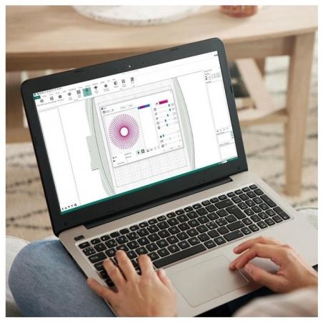 SINGER Máquina de coser bordadora SE 9185 WiFi Corriente eléctrica Blanco