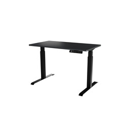 Bureau avec réglage électrique de la hauteur MOON 121x67x72-120 noir/anthracite