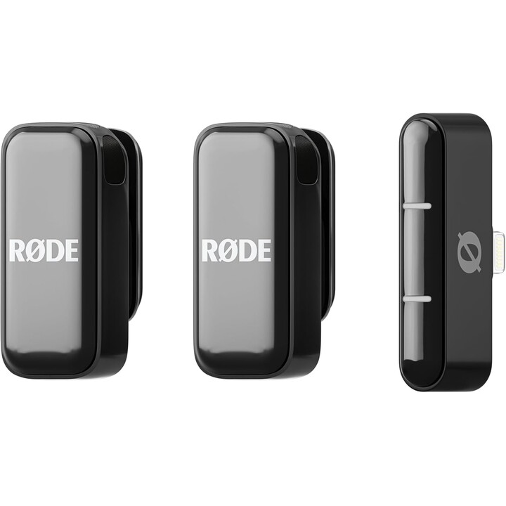 RØDE Wireless Micro Lightning microfone sem fios preto
