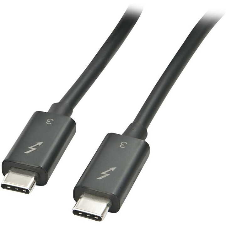 Lindy 41557 - Cable Thunderbolt 3 (2 m), negro