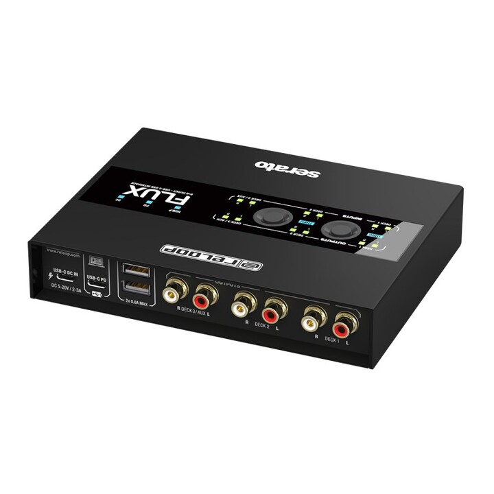 Reloop Flux 3.0 USB channels