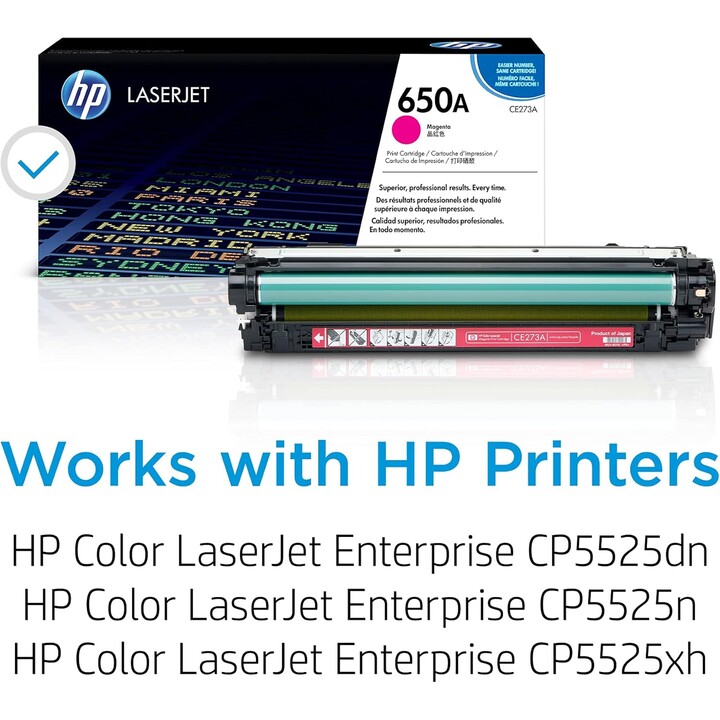 Toner HP 650a HP650a magenta (ce273a)