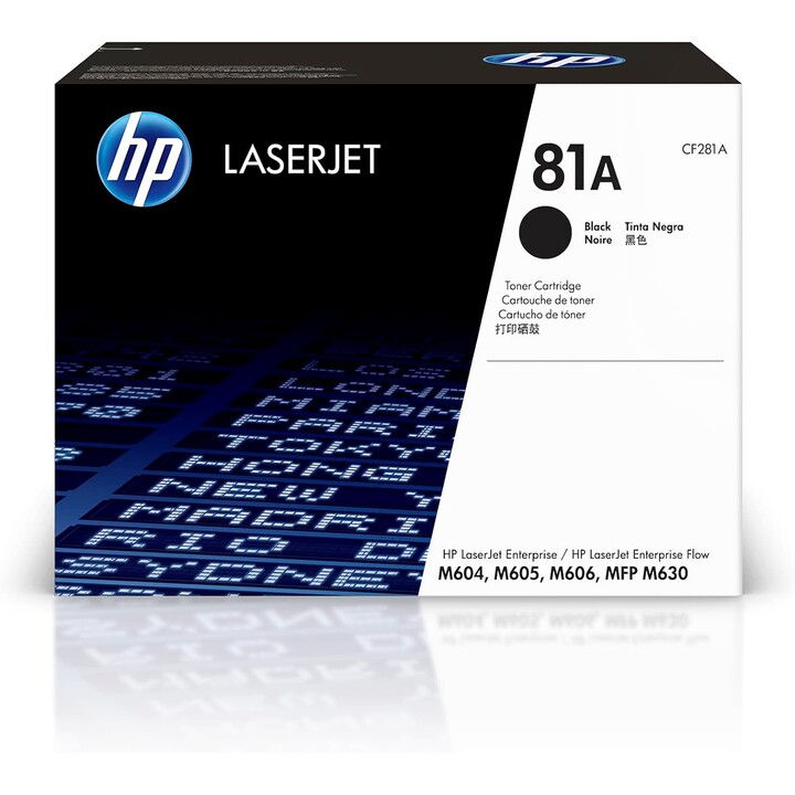 Toner HP CF281X Nº81X NEGRO 25.000PAG