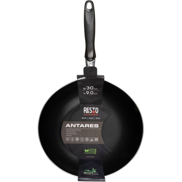 Wok d30 h9.0cm/93603 RESTO