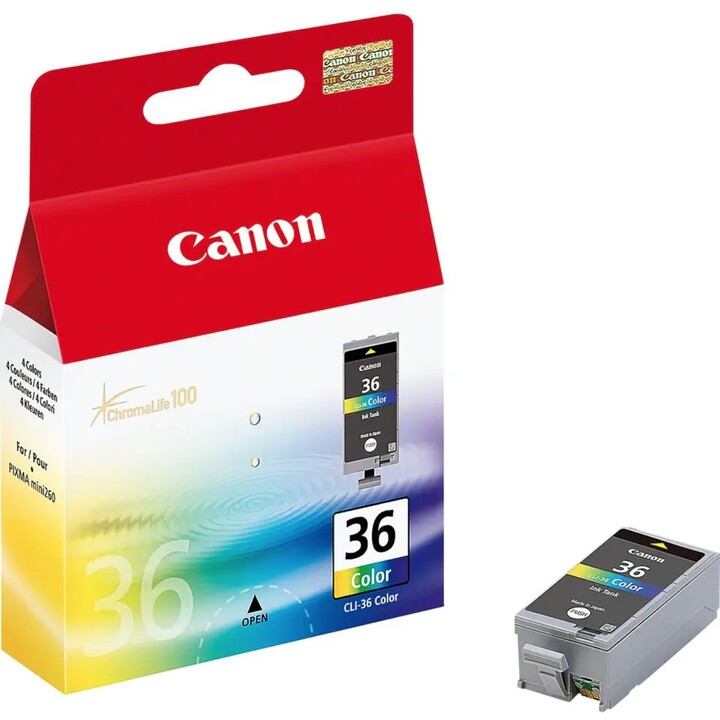 Cartucho Canon PGI-36 COLOR LP100