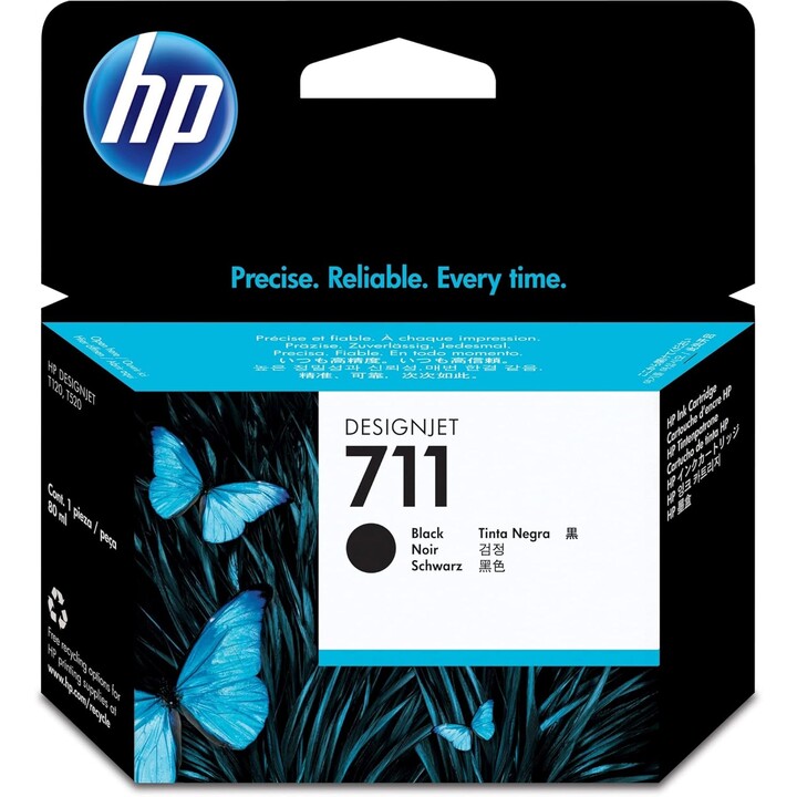 HP 711 Original Black 1 pc (s)