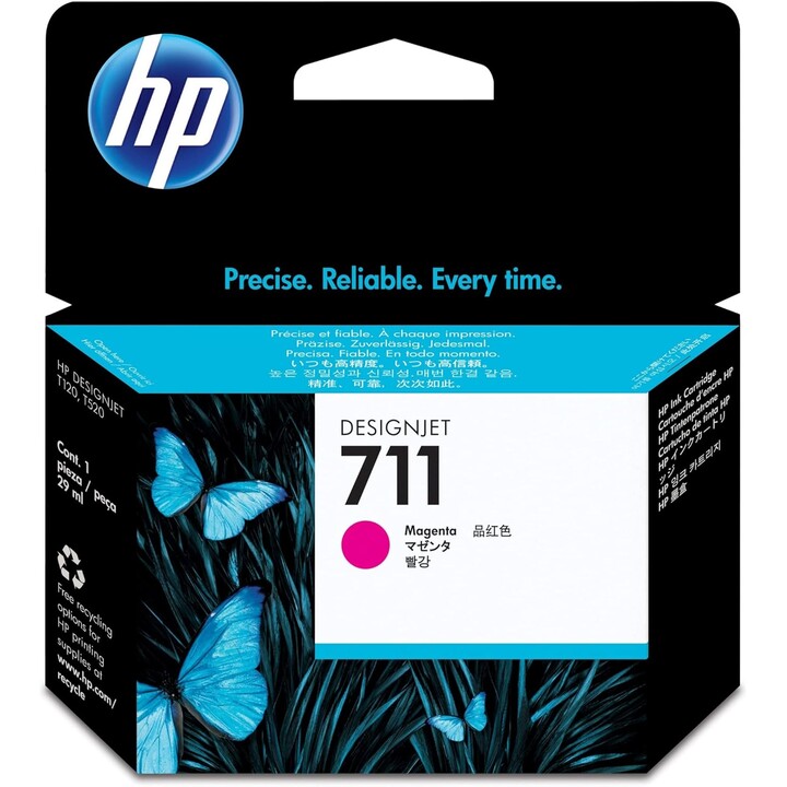 Cartucho de tinta HP 711 Magenta DesignJet de 29 ml