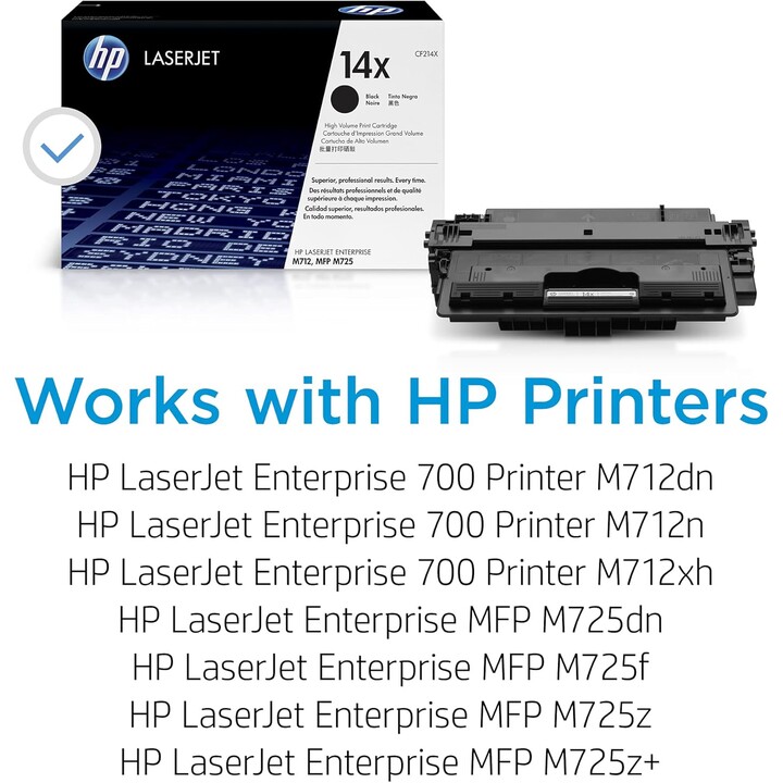 HP originale HP CF214X Black Toner 14x 17.500 pagine