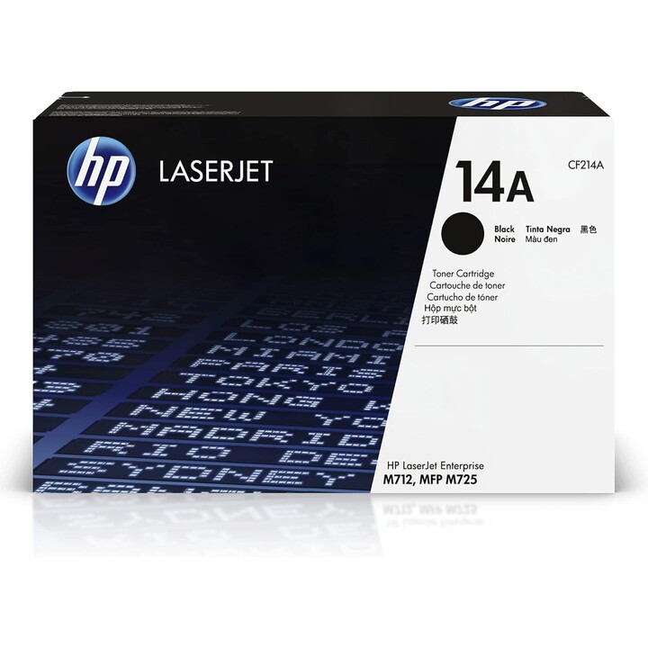 Tóner HP CF214A original 14a 10000 páginas, negro