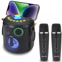 Altoparlante Bluetooth Daewoo Karaoke DW3008/ 15W/ 1.0