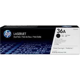 Toner NOIR HP CB436AD N ° 36 A