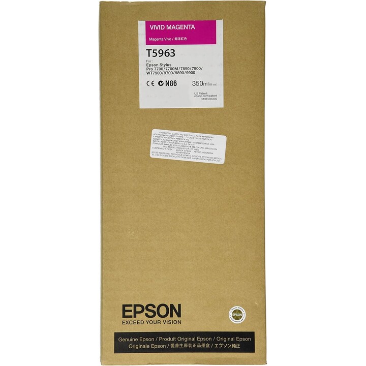 Epson T5963 VIVID Encre magenta 13T596300 350ML