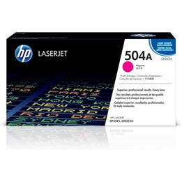 Tóner Original HP nº504A/ Magenta