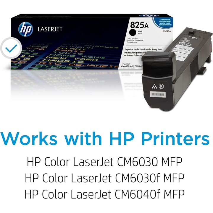 Hp 825a Toner Hp825a Negro (cb390a)
