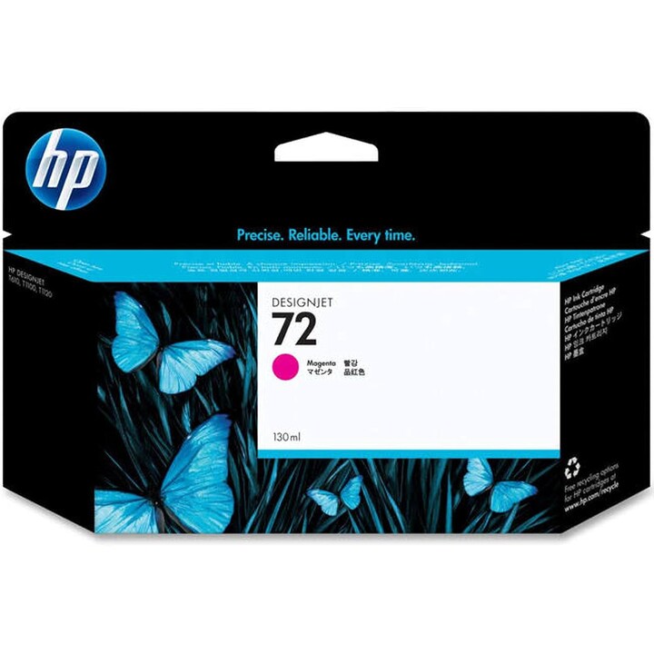 PATRONE Magenta HP NR. 72 130 ML FÜR DESIGNJET T1100/T1100PS/T610