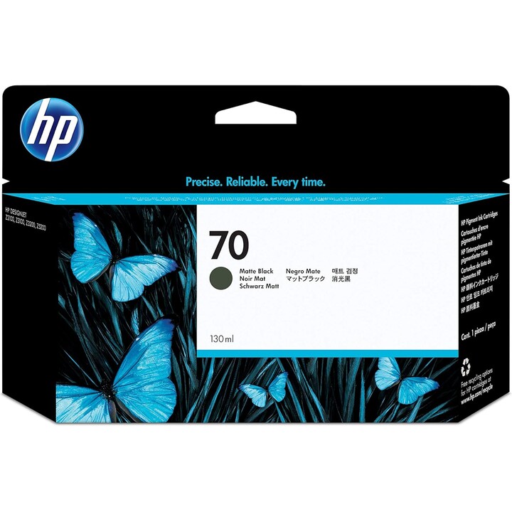 hp 70 matte black ink