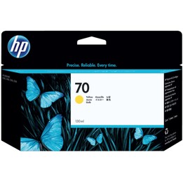 encre jaune hp 70